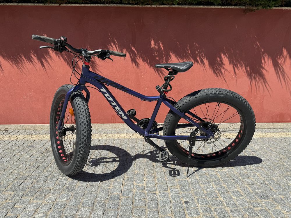Bicicleta roda larga marca Totem