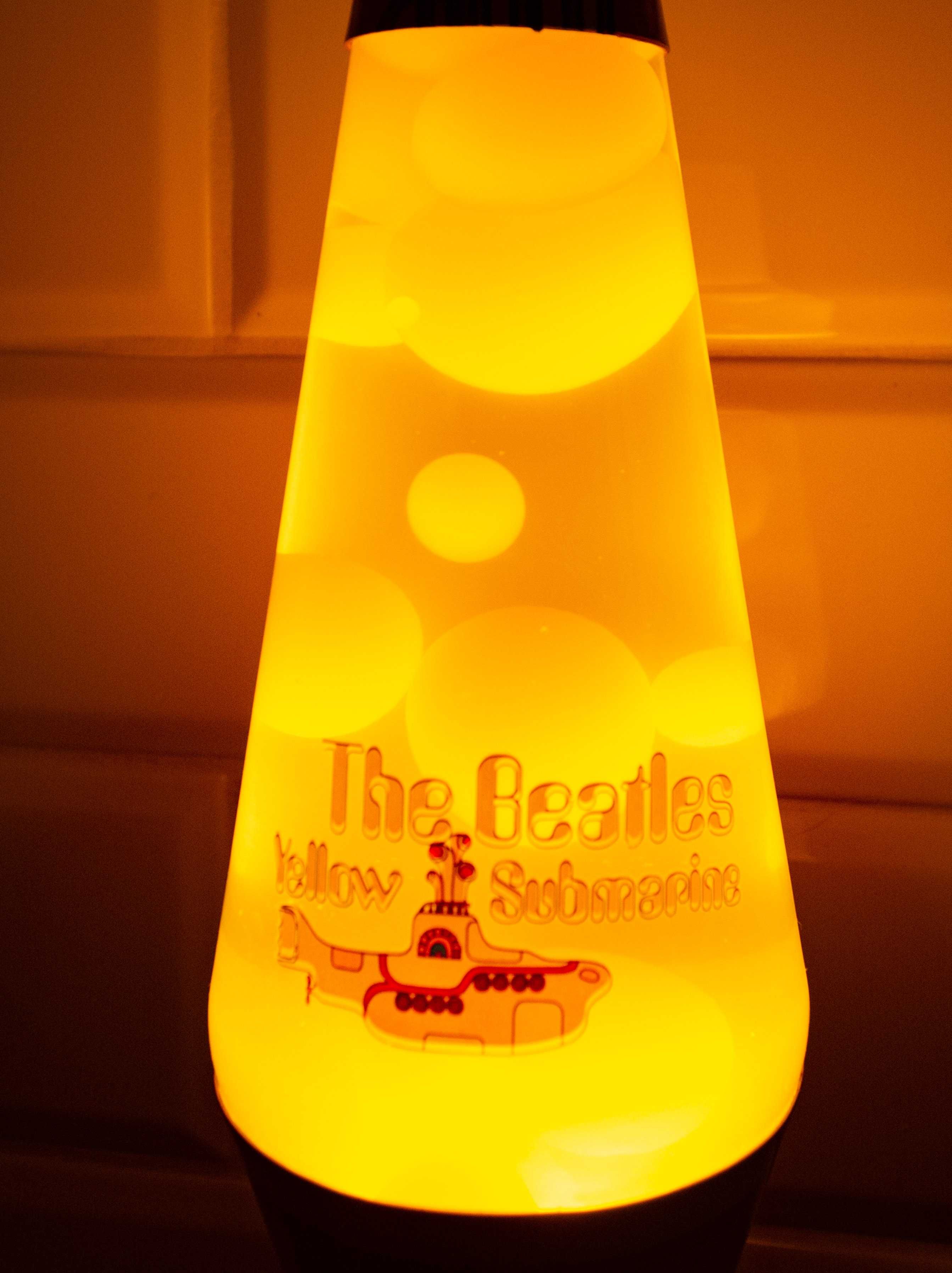 The Beatles Yellow Submarine lava lamp oryginalna