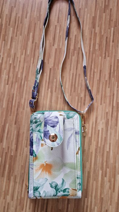 Mini torebka na telefon, karty