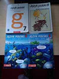 Język Polski  - zestaw podręczników do szkoły podstawowej (kl. 7-8)