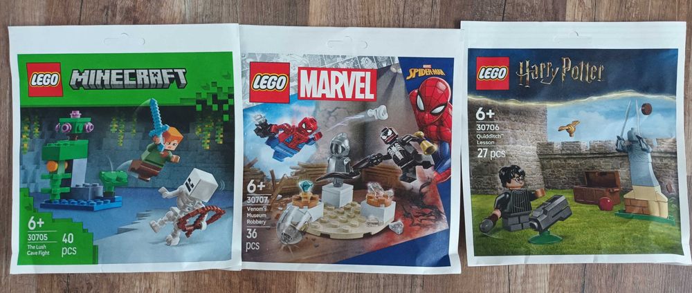 Pakiet 3 zestawów LEGO
