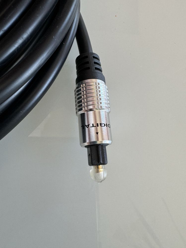 Audio optical cable 5 meters оптичний аудіо кабел 5м