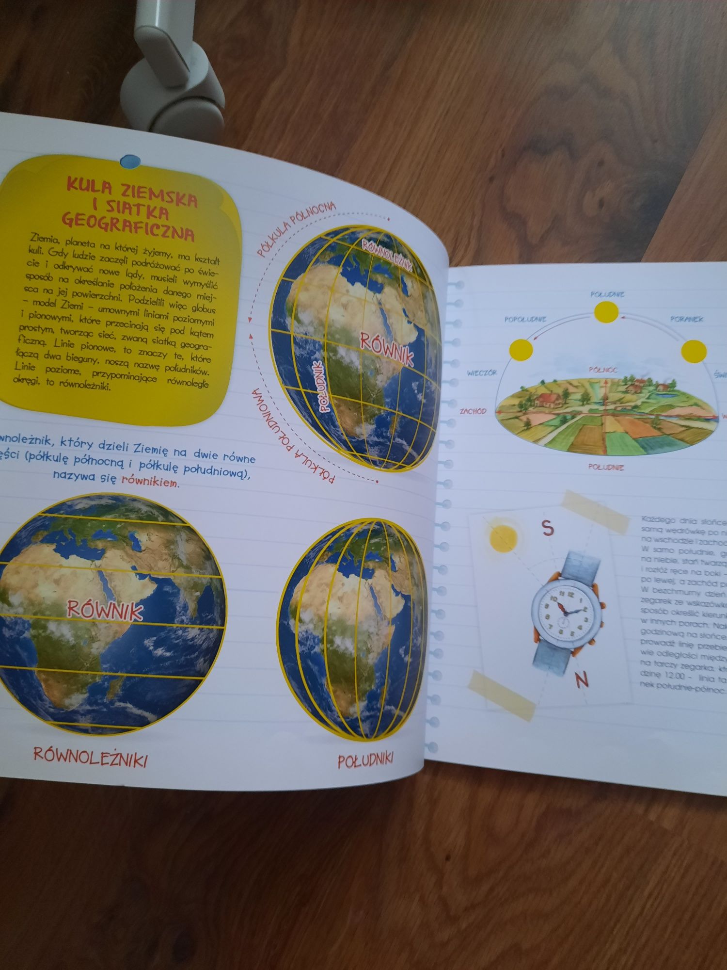 Ilustrowany atlas świata dla dzieci + plakat