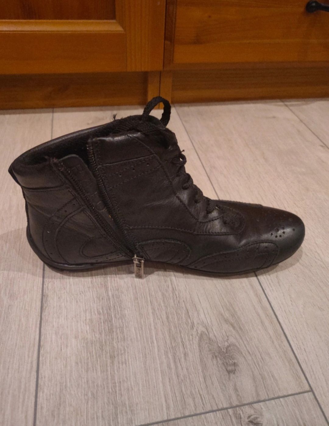 Buty botki ocieplane damskie