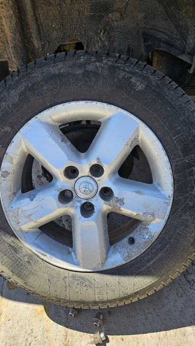 Диск титановый легкосплавный toyota RAV4 радиус 16 5x114.3 диски