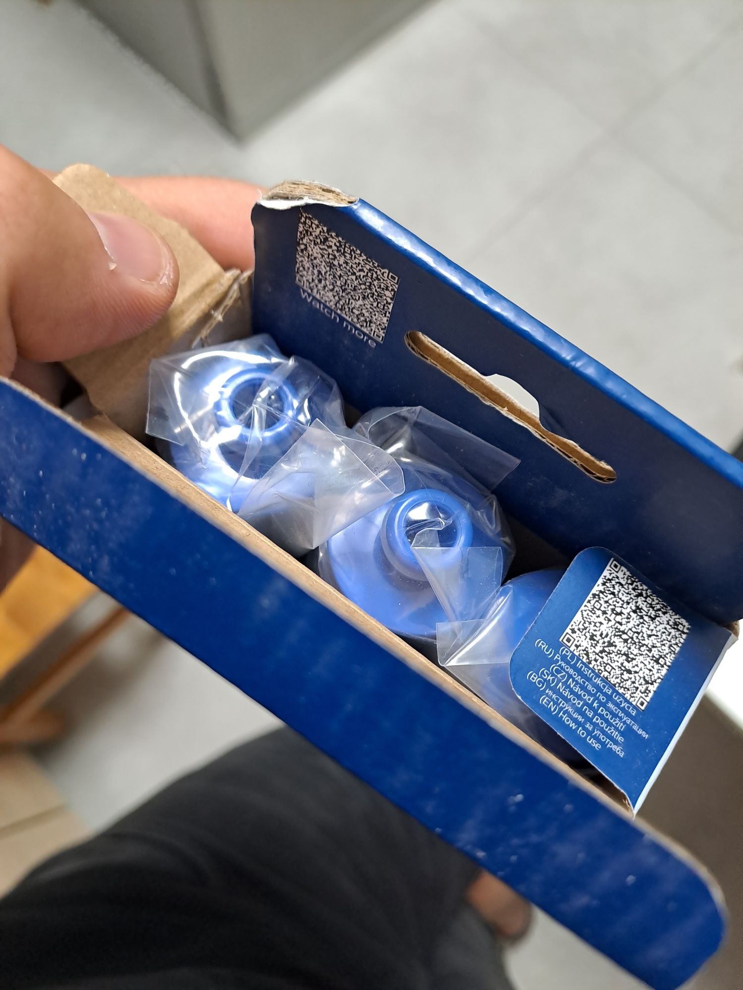 Philips Go zero filtry do butelki 3szt nowe