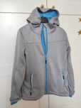 Kurtka Softshell 134/140 8-10 lat przejściowa szara