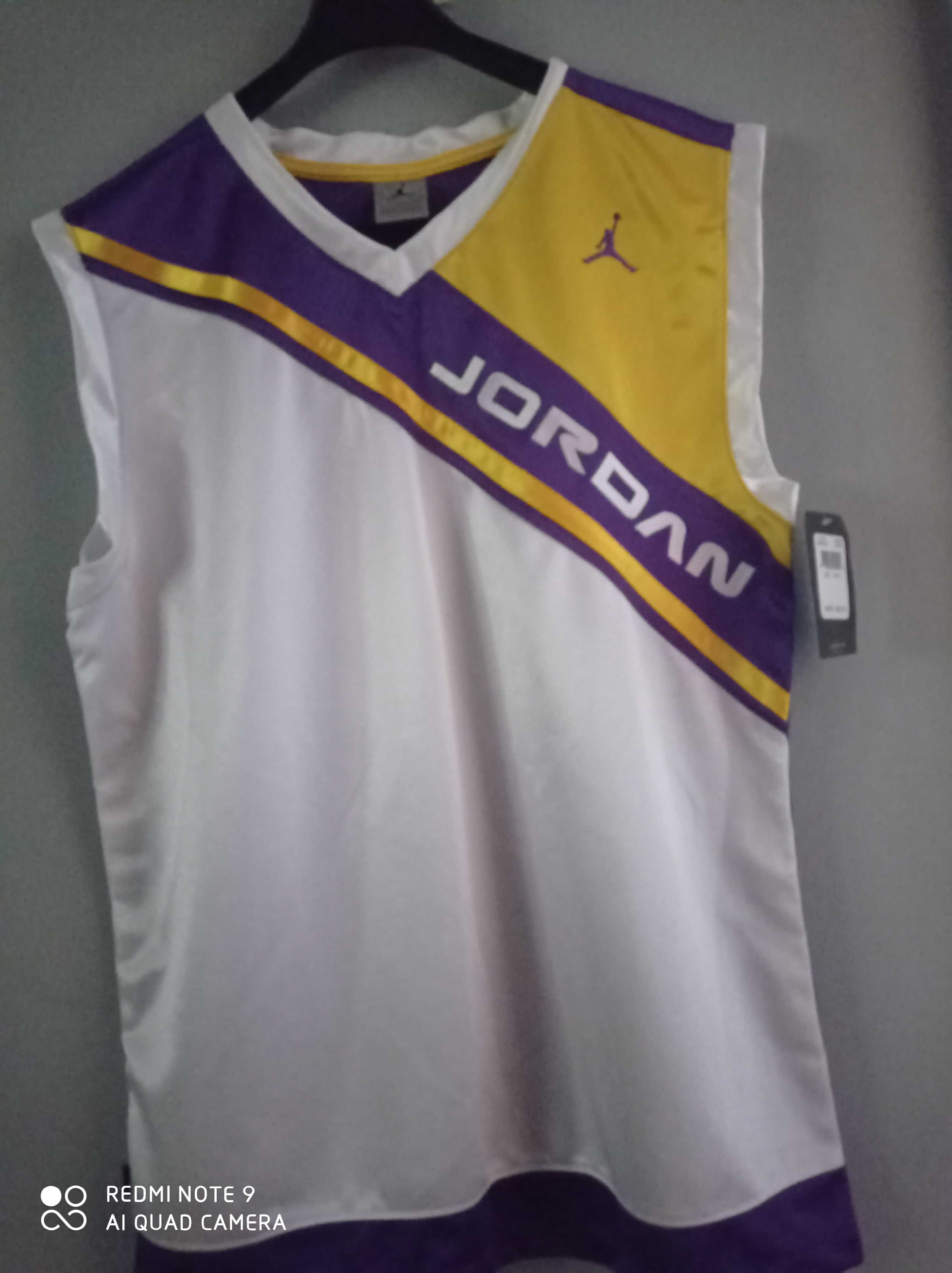 Koszulka młodzieżowa Jordan do koszykówki Junior L bezrekawnik kids
