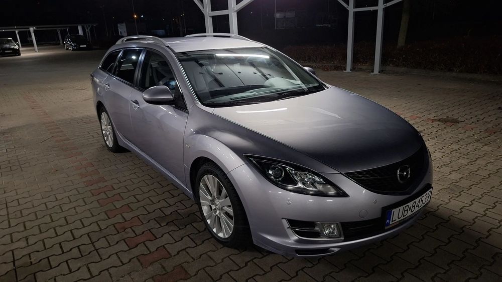 Mazda 6 2008 r. 2.0 benzyna, niski przebieg