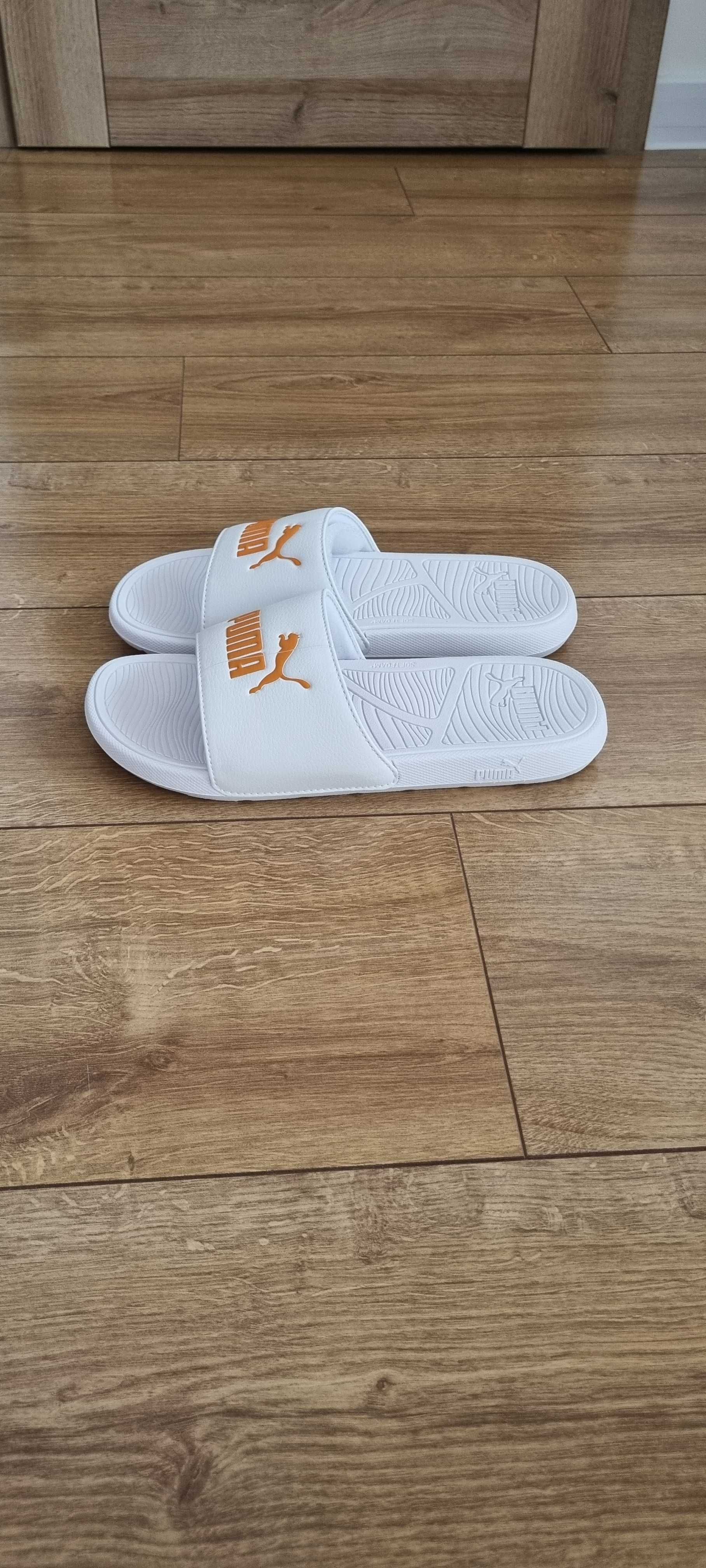 Klapki Puma Białe