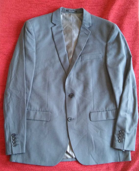 Fato NOVO Tam. L - Slim-Fit Navy Blue