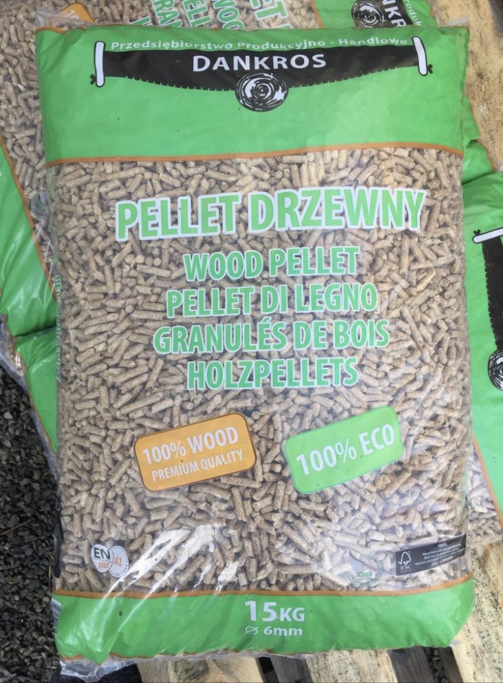 Pellet drzewny 6mm Dankros Olczyk Lava Barlinek Transport Gratis