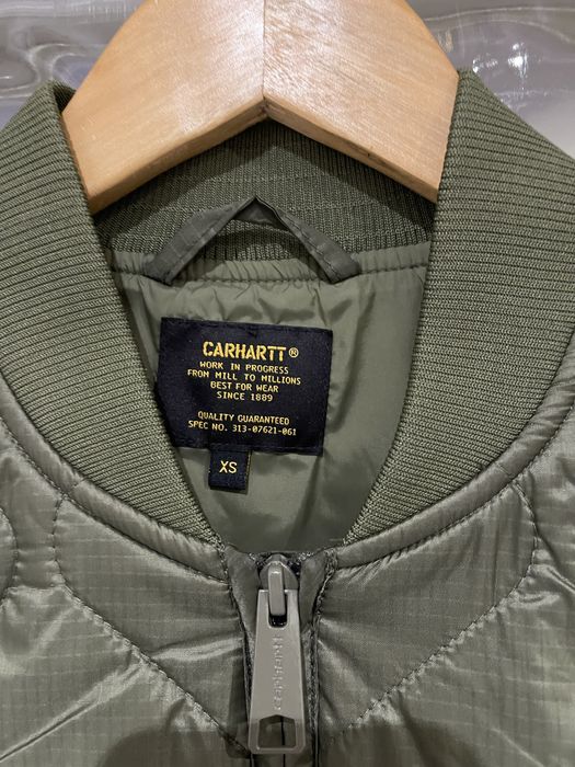 Blusão Bomber Newton Caqui Homem - Carhartt Wip