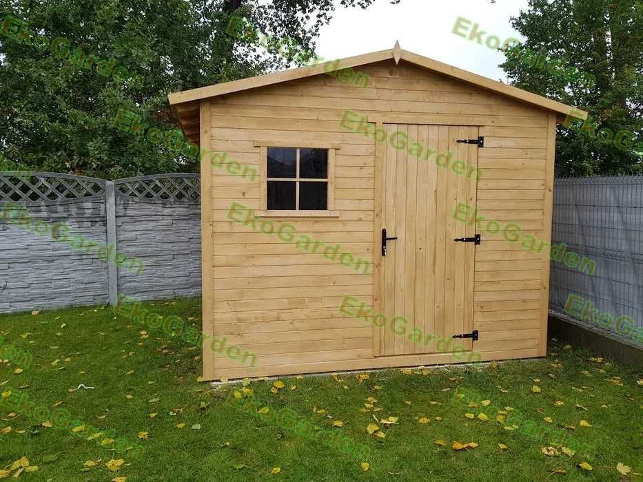 Domek na narzędzia ogrodowy 3m x 2m, drewutnie, place zabaw
