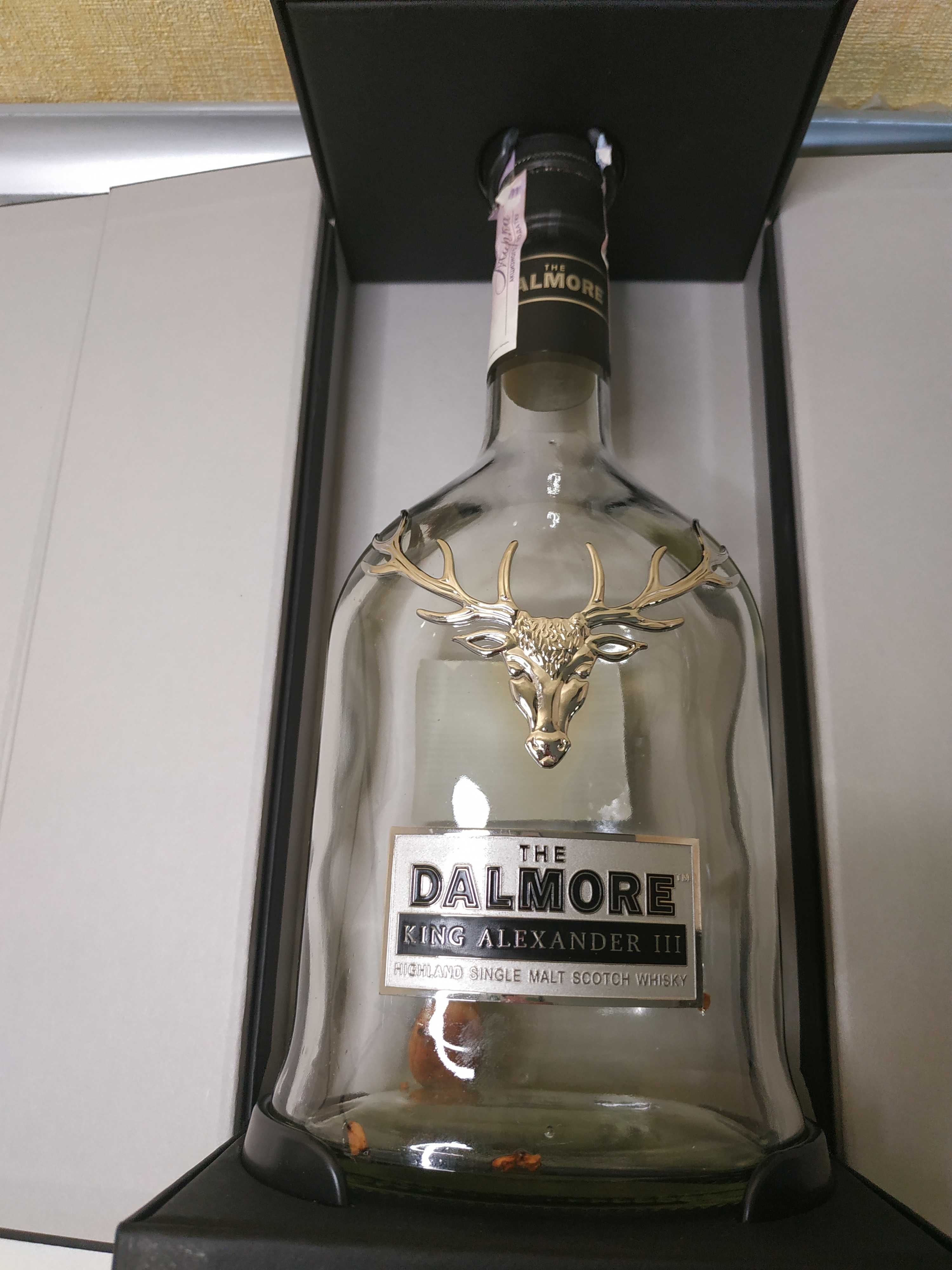 Бутылка в коробке из-под виски DALMORE King ALEXANDER III, 0,7 л