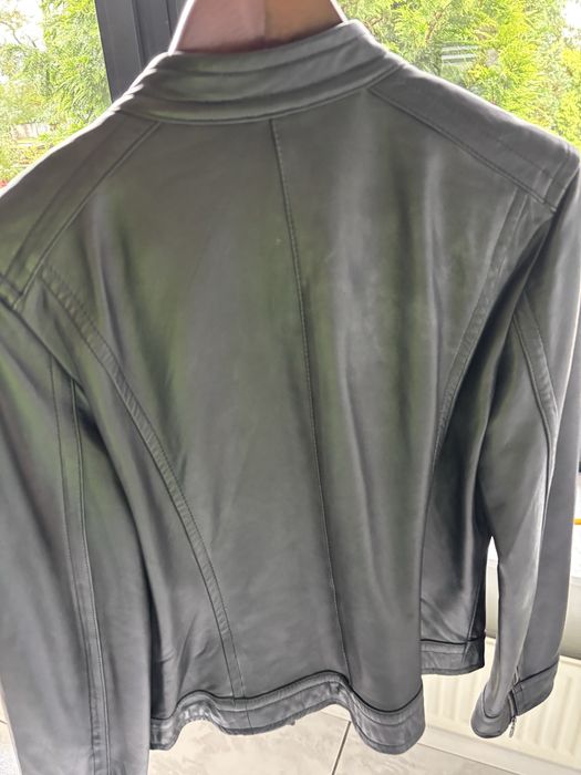 Kurtka ze skóry Tommy Hilfiger