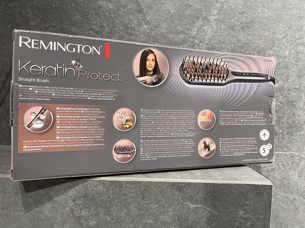 Nowa w opakowaniu Prostownica do wlosow Keratin Remington