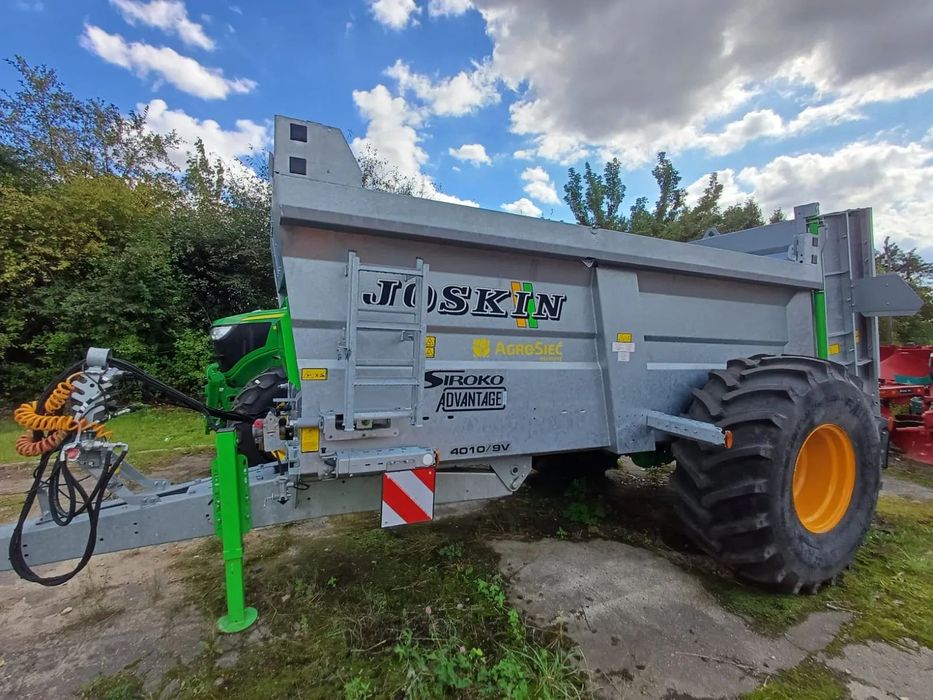 Joskin SIROKO S4010/9V  Rozrzutnik obornika SIROKO S4010/9V Joskin