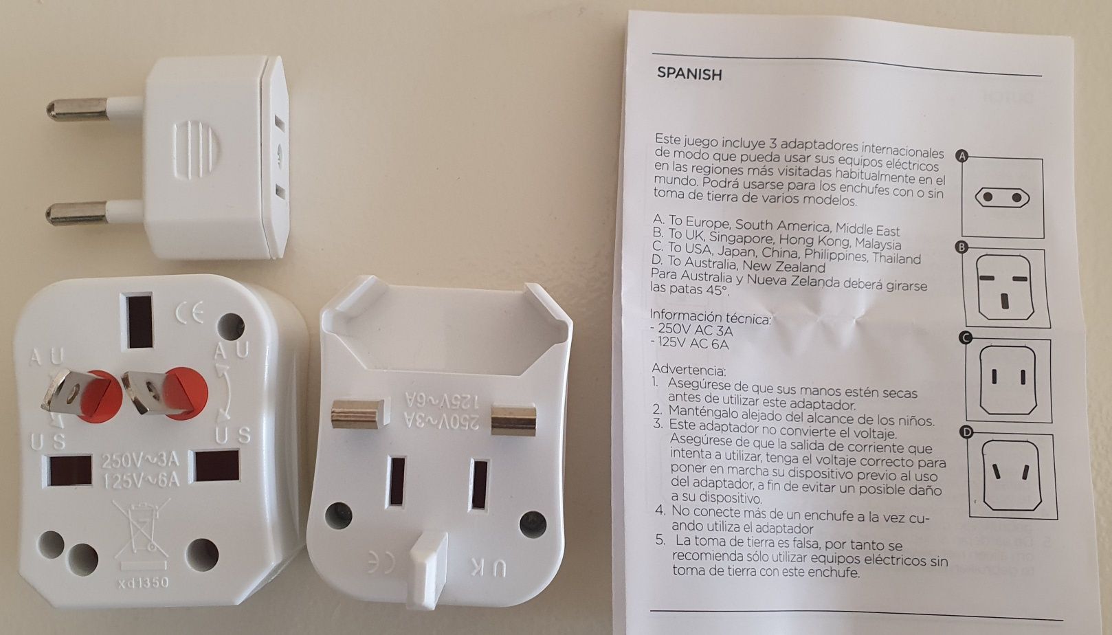 Adaptador de viagem
