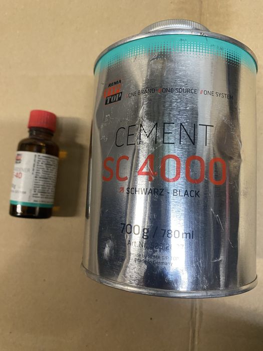 Klej do gumy i taśmociągów Cement 4000