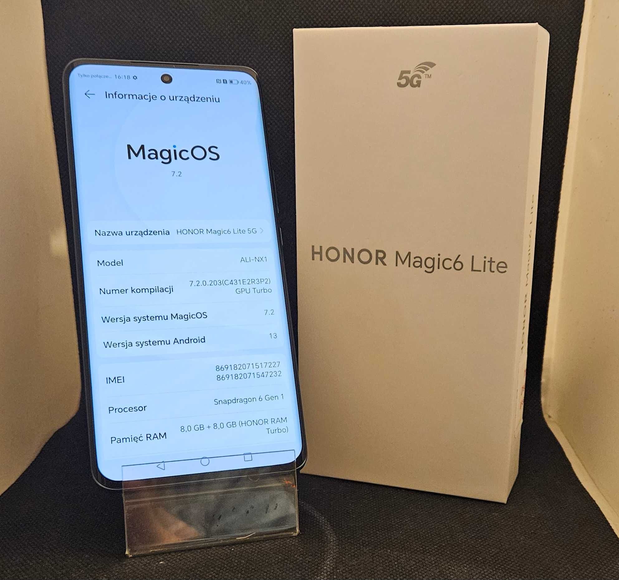 1809/N/24 Honor Magic 6 Lite