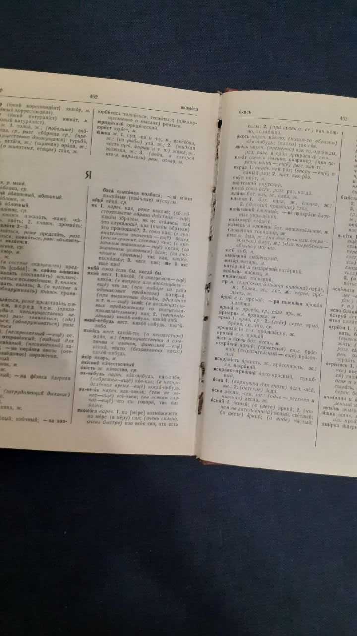 Русско-украинский и украинско-русский словарь Ганич Д.И.