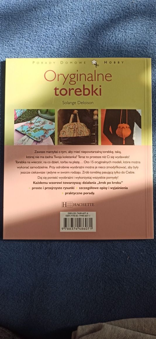 Oryginalne torebki poradnik szycia
