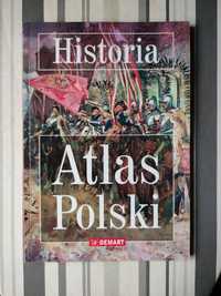Historia Atlas Polski wyd. Demart
