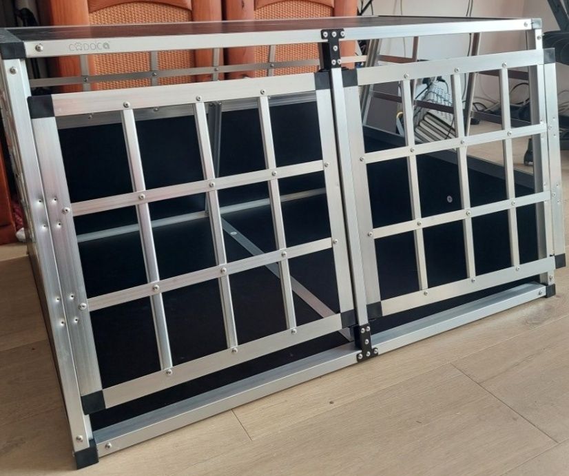 Sprzedam transporter dla psa aluminiowy