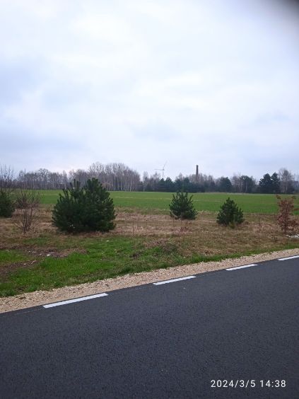 Działka budowlana Rząśnia Suchowola 80km od Łodzi