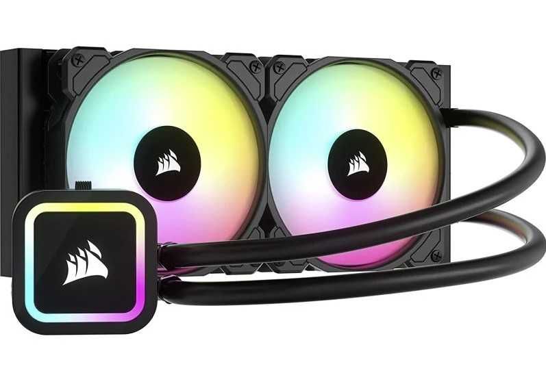 Corsair iCUE H100x RGB ELITE Kit de Refrigeração Líquida 240mm Preto