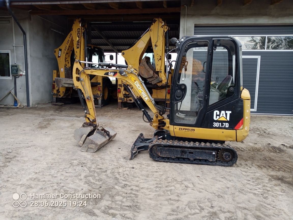 Mini koparka CAT 301.7D