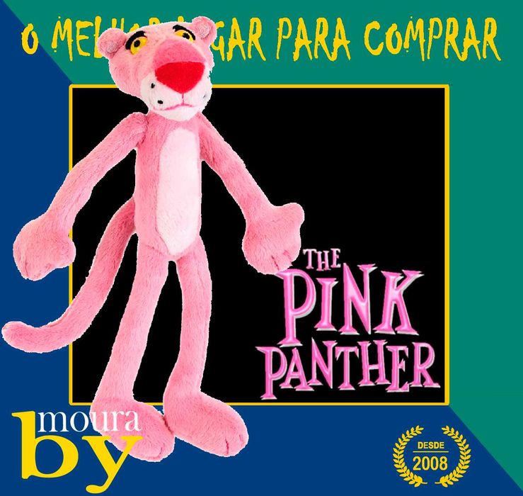 Pantera cor de Rosa Peluche da Serie televisiva