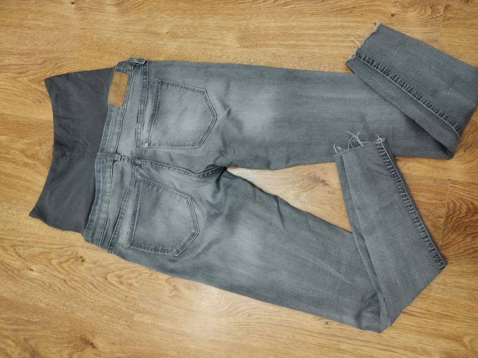 Jeansy ciążowe S