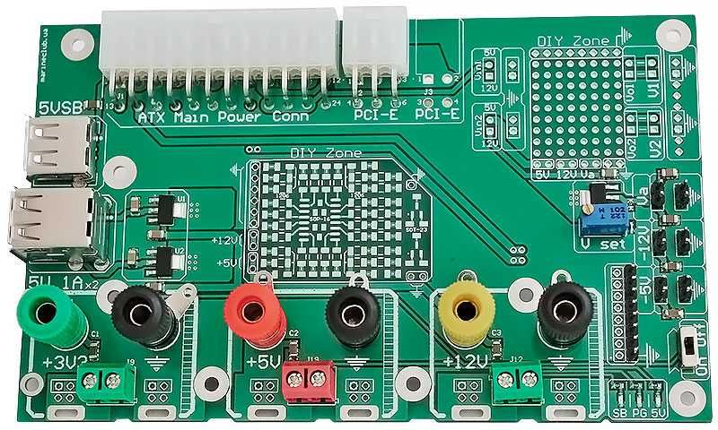 Адаптер блока питания ATX (Power Supply Breakout Board)