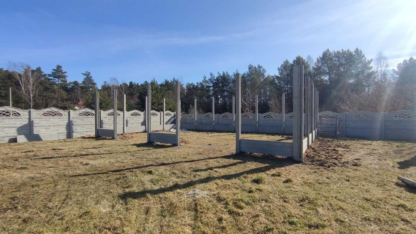Słupki betonowe: wiaty, garaże, budynki z płyt