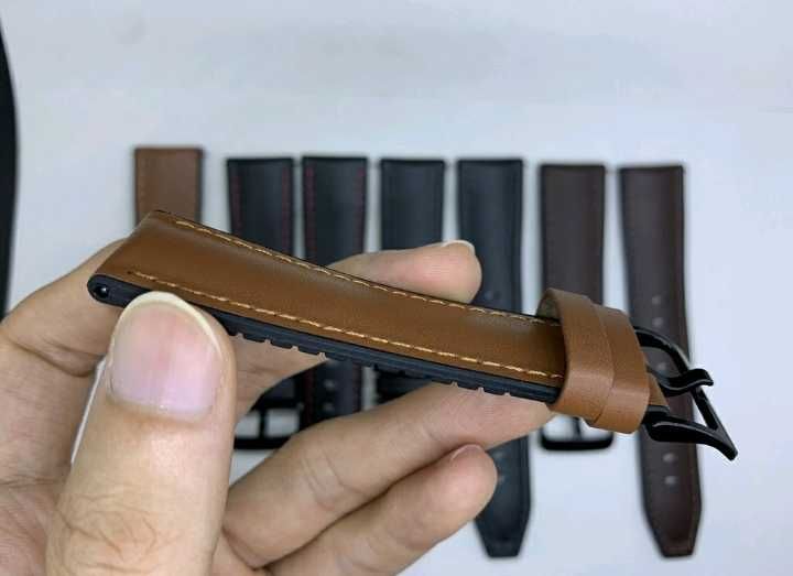 Pasek skórzany brązowy do Samsung Gear 3 Frontier