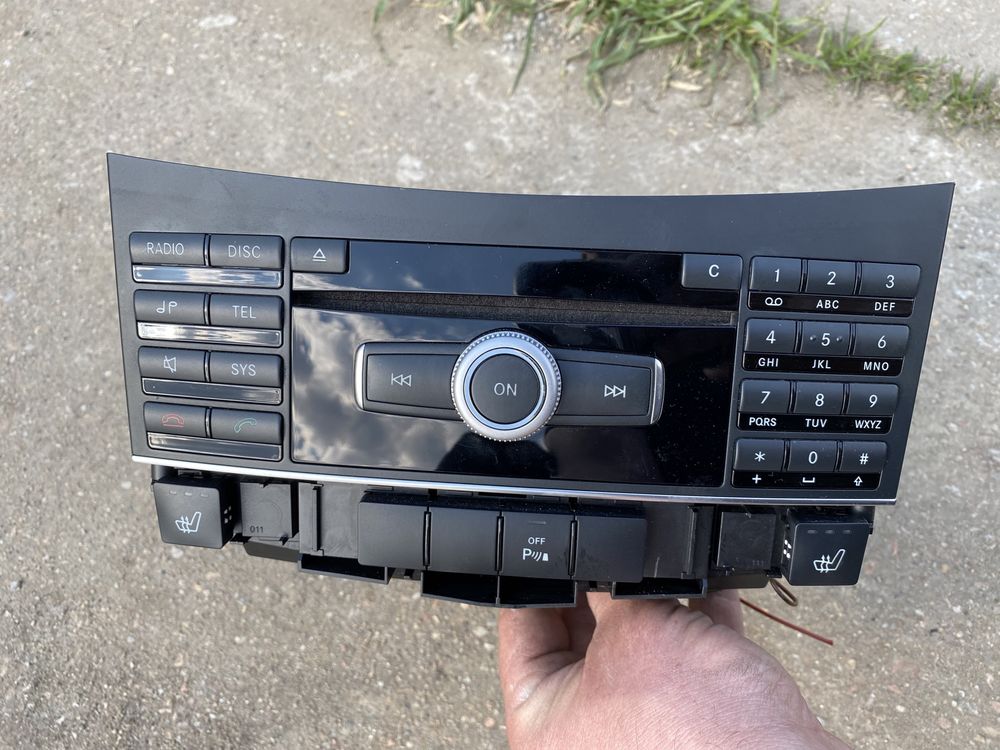 mercedes W212 W207 radio CD oryginalne