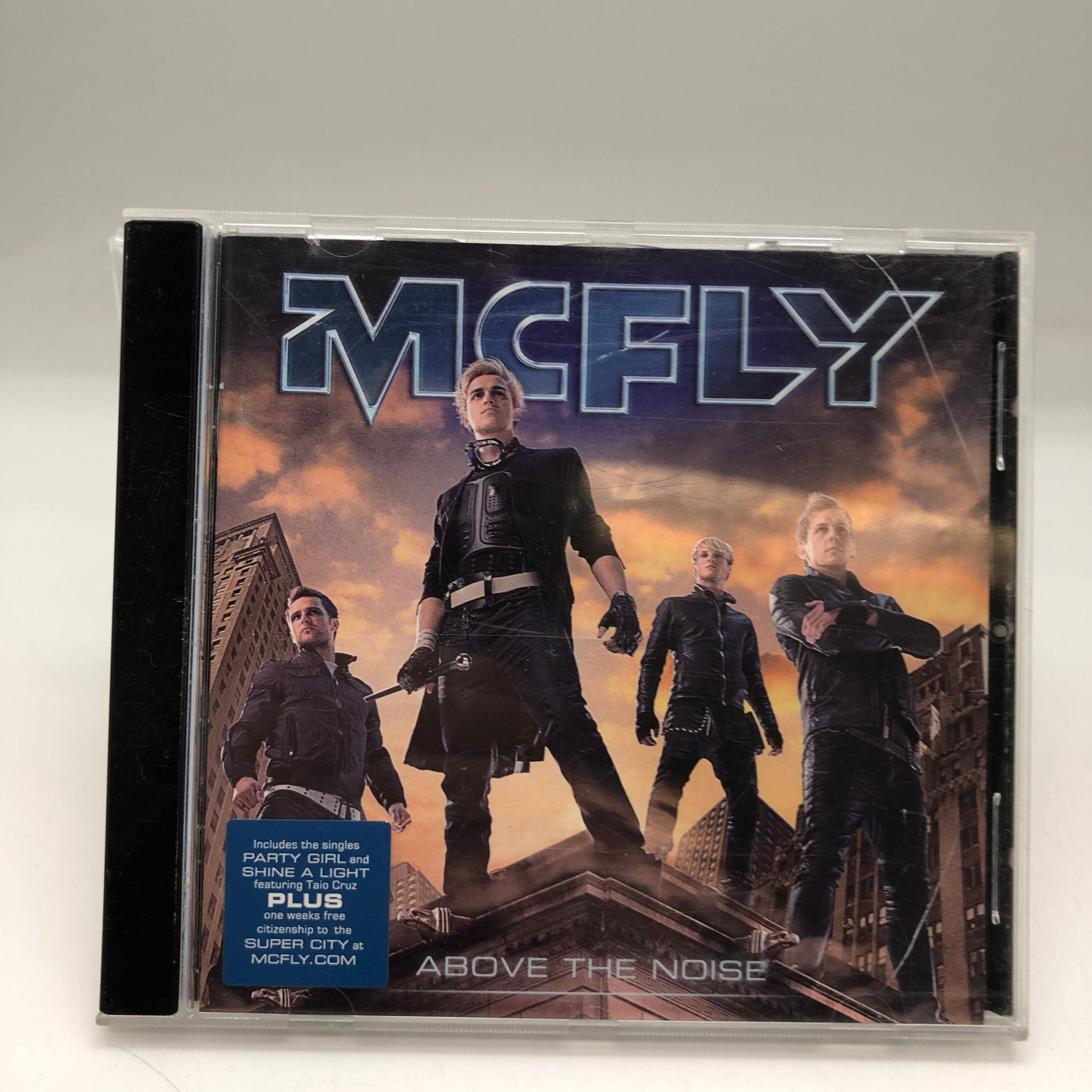 cd - mcfly - above the noise
