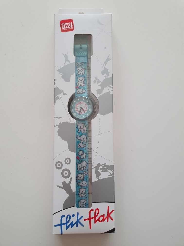 Zegarek Flik Flak firmy Swiss Made. Można prać!