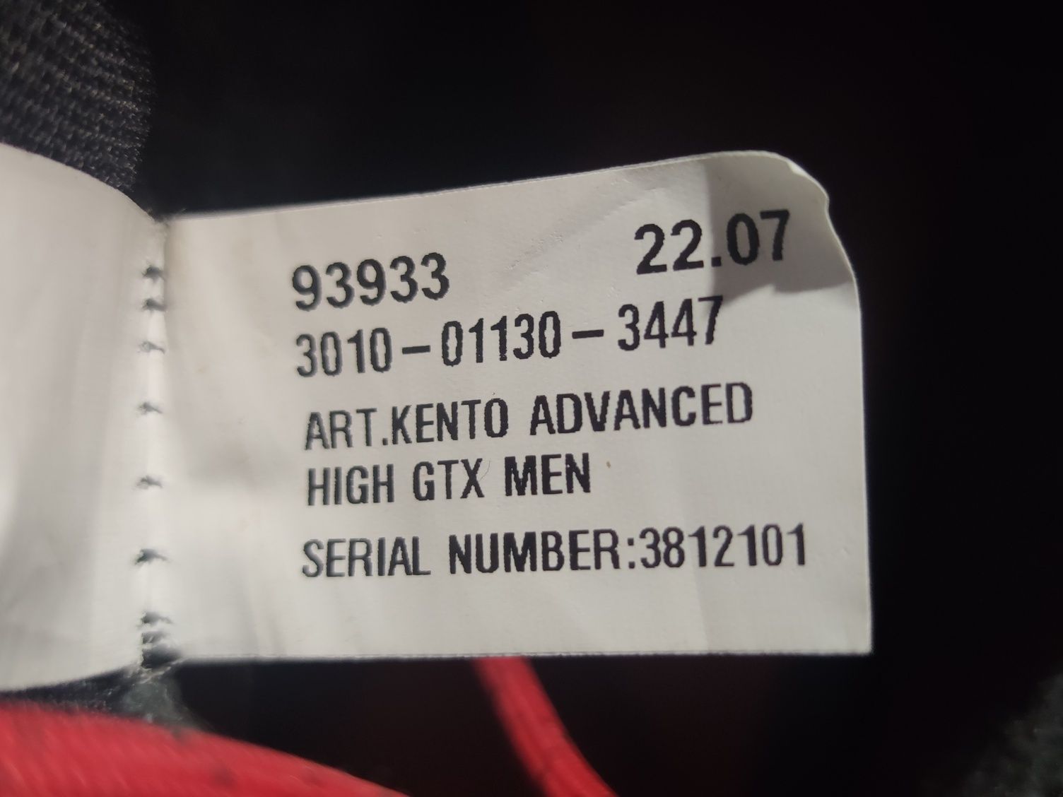 Buty Mammut Kento Advanced High GTX roz. 47 1/3
