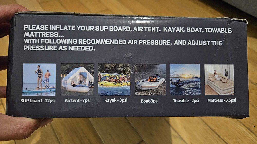 Pompka elektryczna PaddleBoardGuru 16 PSI PBG 6