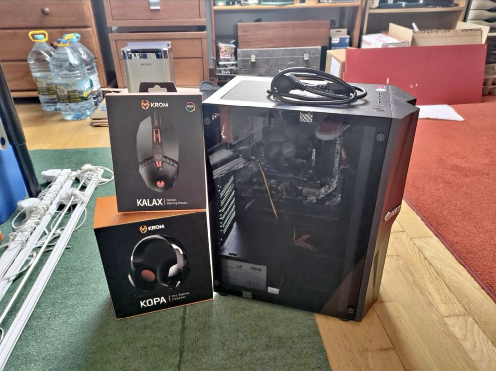 PC Gaming Completo (AMD Ryzen 3 Pro 4350G com 256GB e 16GB RAM)