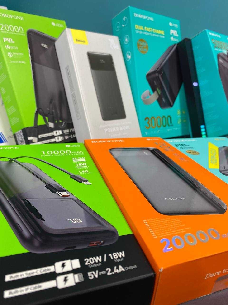 Power Bank 30000 mah і вище Зовнішній акумулятор з швидкою зарядкою PD