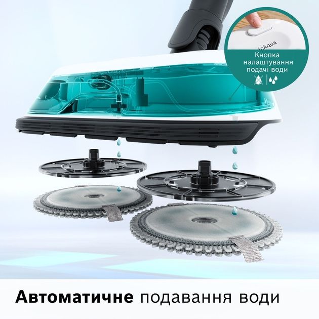 Акумуляторний пилосос Bosch Unlimited 7 ProHygienic Aqua