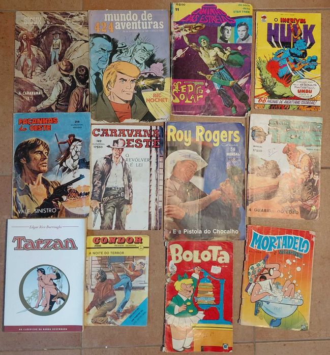 Revistas de banda desenhada antiga