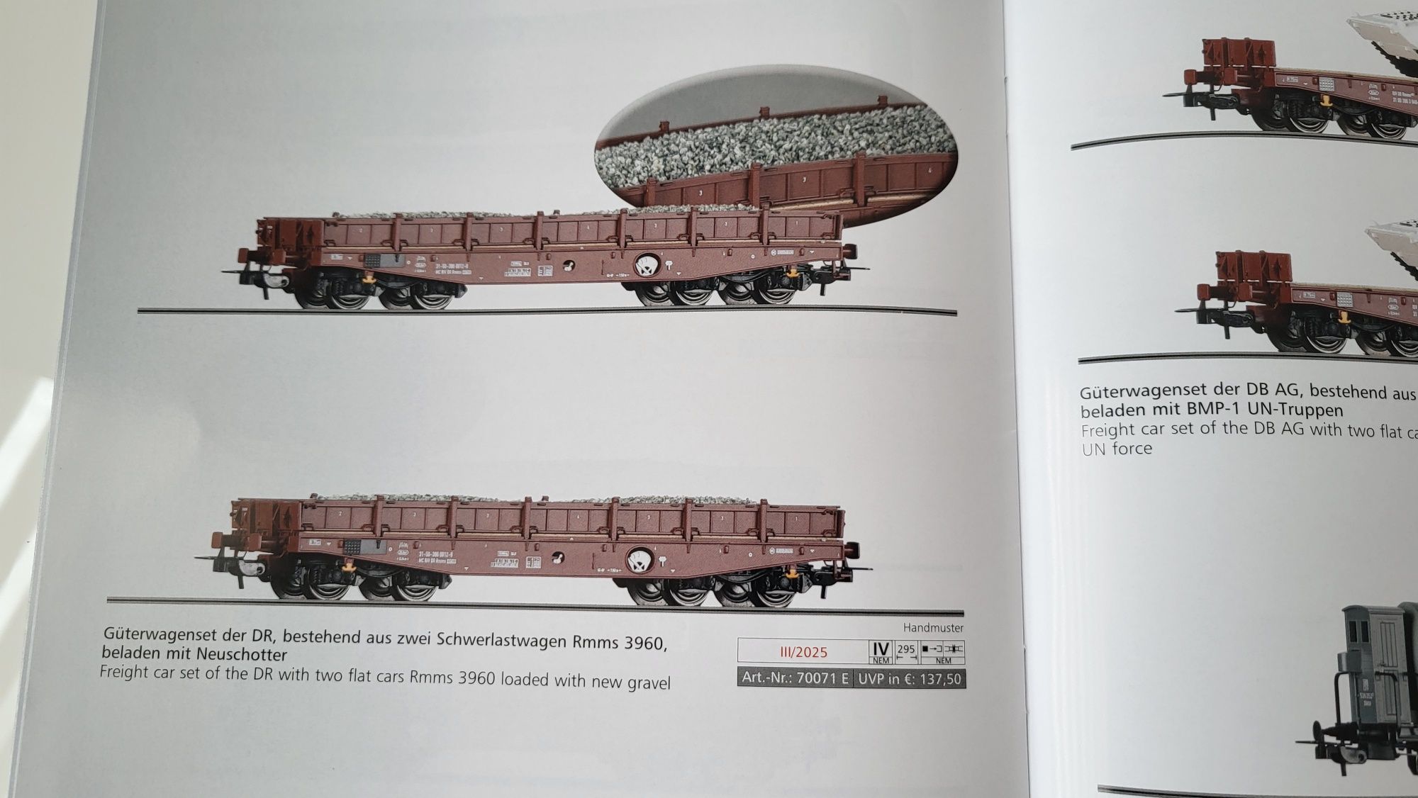 Tillig katalog nowości modelarskich H0  2025 rok 28 str jęz. niemiecki