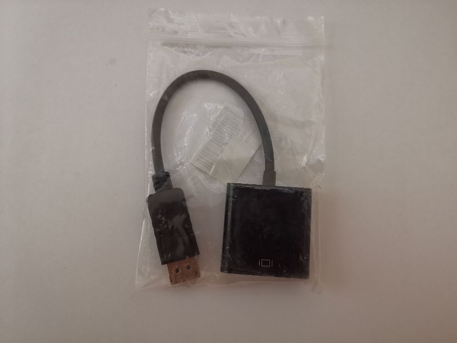 Adaptador DisplayPort macho para VGA fêmea *NOVO*
