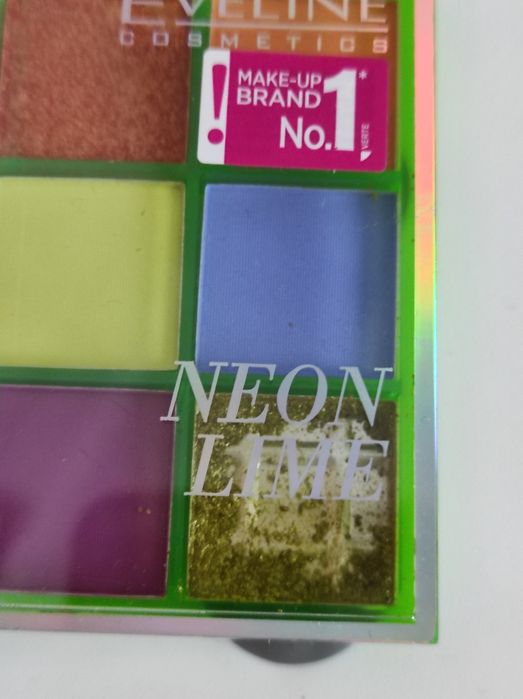 Paletka cieni Eveline Neon Lime nowa