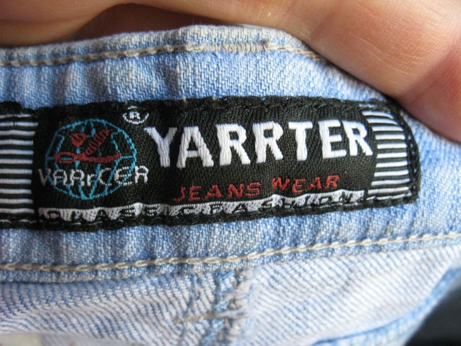 Шорты Yarrter джинсовые, пояс 37 см